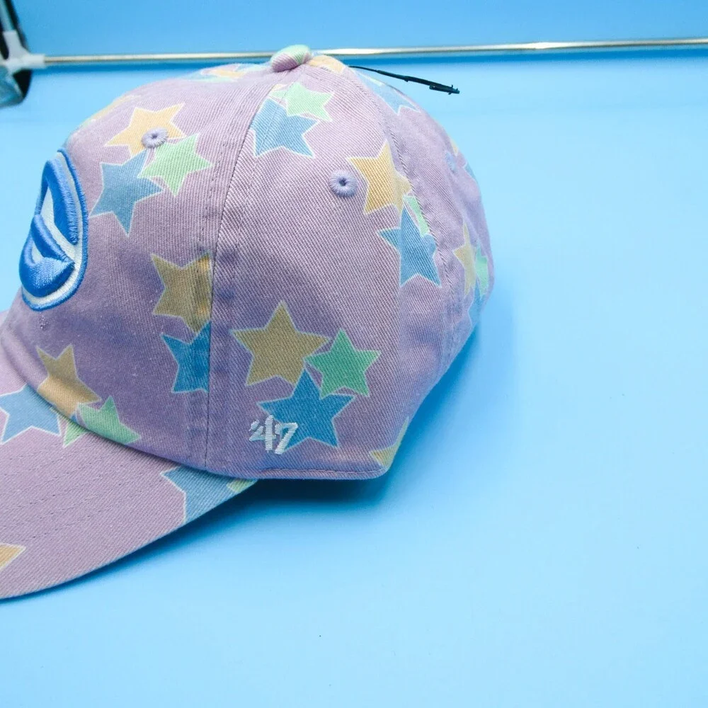 '47 Brand Georgia Bulldogs Kids Hat Girls Purple Star Strap Back Spots Youth New